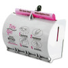 Tidy Girl Plastic Feminine Hygiene Disposal Bag Dispenser  Gray (STOTGUDPV2)