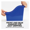 Storex Interlocking Book Bins  4 3 4 x 12 5 8 x 7  5 Color Set  Plastic (STX70105U06C)