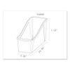 Storex Interlocking Book Bins  4 3 4 x 12 5 8 x 7  5 Color Set  Plastic (STX70105U06C)