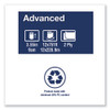 Tork Advanced Jumbo Bath Tissue  Septic Safe  2-Ply  White  3 48  x 751 ft  12 Rolls Carton (TRK11020602)