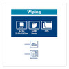 Tork Paper Wiper  Centerfeed  2-Ply  9 x 13  White  800 Roll  2 Rolls Carton (TRK130211B)