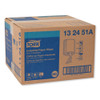 Tork Industrial Paper Wiper  4-Ply  10 x 15 75  Blue  190 Wipes Roll  4 Roll Carton (TRK132451A)
