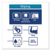 Tork Industrial Paper Wiper  4-Ply  12 8 x 16 5  Blue  180 Carton (TRK13247501)