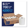 Tork Advanced Matic Hand Towel Roll  7 7  x 700 ft  White  6 Rolls Carton (TRK290089)