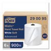 Tork Advanced Matic Hand Towel Roll  7 7  x 900 ft  White  6 Rolls Carton (TRK290095)