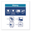 Tork Industrial Paper Wiper  4-Ply  12 8 x 16 4  Blue  90 Pack  5 Packs Carton (TRK440278)