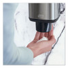 Tork Foam Skincare Manual Dispenser  1 L Bottle  33 oz Bottle  4 25  x 4 25  x 11 38   Stainless Steel (TRK466000)