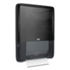 Tork PeakServe Continuous Hand Towel Dispenser  14 44 x 3 97 x 19 3  Black (TRK552538)