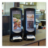 Tork Xpressnap Stand Napkin Dispenser  9 1 4W x 9 1 4D x 24 1 2H  Black (TRK6332000)