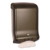 Tork Folded Towel Dispenser  11 3 4 x 6 1 4 x 18  Smoke (TRK73TR)