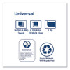 Tork Universal Multifold Hand Towel  9 13 x 9 5  White  250 Pack 16 Packs Carton (TRKMB540A)