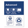 Tork Advanced Dinner Napkins  2 Ply  15  x 16 25   1 8 Fold  White  375 Packs  8 Packs Carton (TRKNP310A)