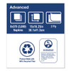 Tork Advanced Dinner Napkins  2-Ply  15  x 16 25   White  375 Pack  8 Packs Carton (TRKNP5240C)