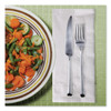 Tork Advanced Dinner Napkins  2-Ply  15  x 17   1 8 Fold  White  100 PK  28 PK CT (TRKNP528PA)