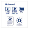 Tork Hardwound Roll Towel  7 88  x 1000 ft  White  6 Rolls Carton (TRKRB10002)