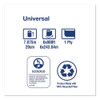 Tork Universal Hand Towel Roll  7 88  x 800 ft  White  6 Rolls Carton (TRKRB8002)