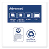Tork Advanced Bath Tissue  Septic Safe  2-Ply  White  500 Sheets Roll  48 Rolls Carton (TRKTM6130S)