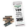 Unger Safety Scraper Replacement Blades   9  Stainless Steel  100 Box (UNGSRB30)