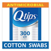 Q-tips Cotton Swabs  Antibacterial  300 Pack  12 Carton (UNI17900CT)