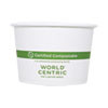 World Centric Paper Bowls  3 5  dia x 2 3   8 oz  White  1 000 Carton (WORBOPA8)