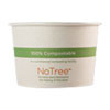 World Centric No Tree Paper Bowls  3 4  dia x 2 3   8 oz  Natural  1 000 Carton (WORBOSU8)
