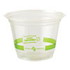World Centric Clear Cold Cups  9 oz  Clear  1 000 Carton (WORCPCS9Q)