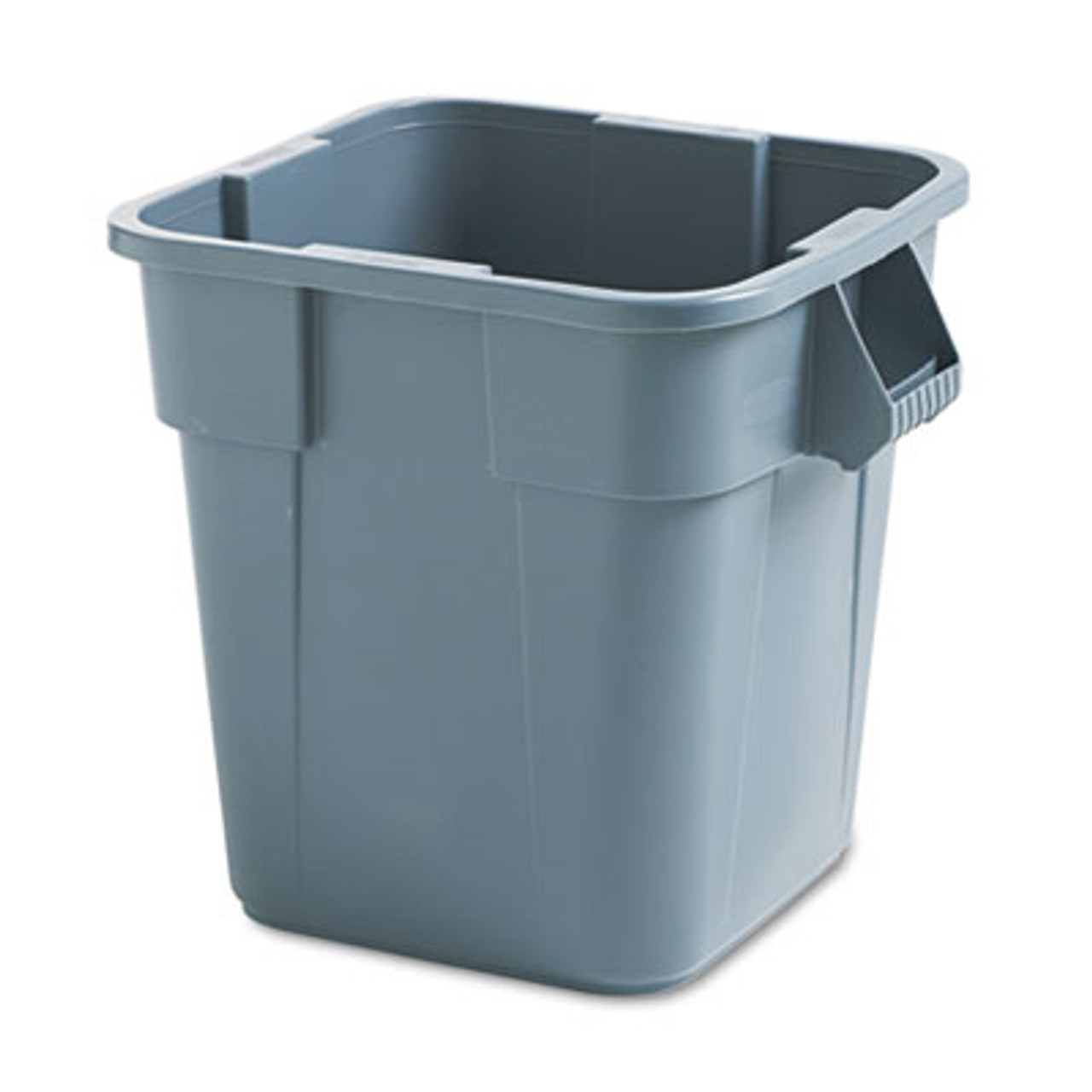 Rubbermaid Brute 32-Gallon Trash Can with Lid Grey