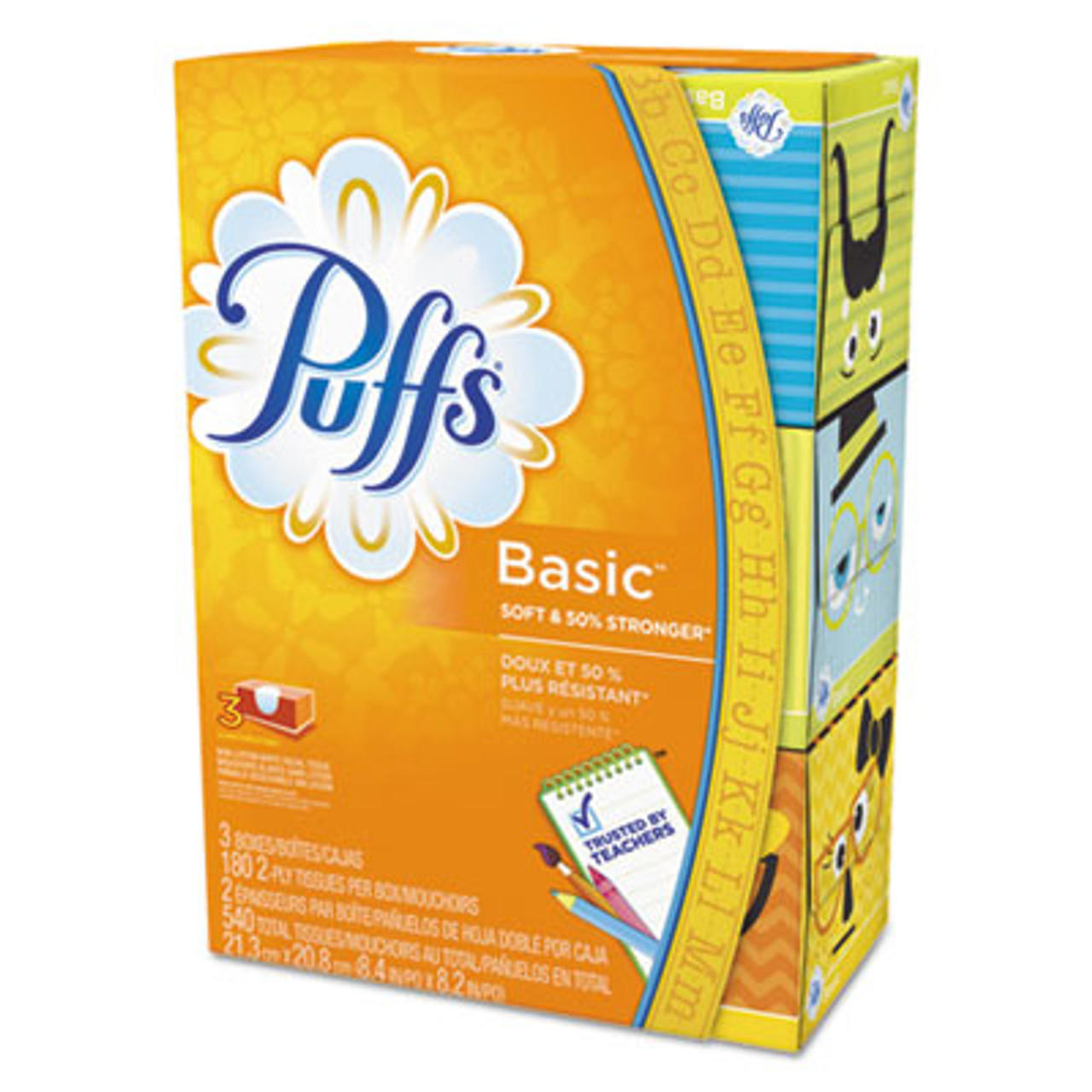 Puffs Plus Lotion Facial Tissue, 2-Ply - 6 - 124 tissue box [744 tissues]