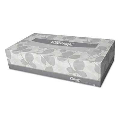 Kleenex White Facial Tissue  2-Ply  125 Sheets Box  12 Boxes Carton (KCC 03076)