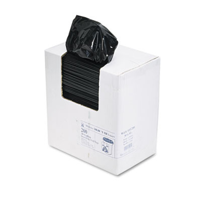 Draw 'n Tie Heavy-Duty Trash Bags  30 gal  1 2 mil  30 5  x 33   Black  200 Box (WEB 1DT200)