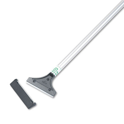 Unger Light-Duty Scraper w 48  Handle  One 4  Reversible Blade (UNG LH12C)