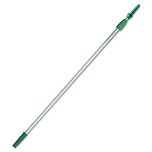 Unger Opti-Loc Aluminum Extension Pole  8ft  Two Sections  Green Silver (UNG EZ250)