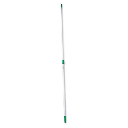 Unger Opti-Loc Aluminum Extension Pole  8ft  Two Sections  Green Silver (UNG EZ250)
