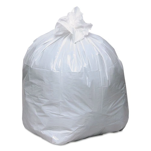 Earthsense Commercial Linear-Low-Density Recycled Tall Kitchen Bags  13 gal  0 85 mil  24  x 33   White  150 Box (WEB RNW1K150V)