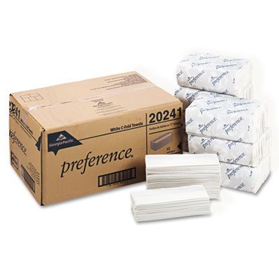 Georgia Pacific Professional Pacific Blue Select C-Fold Paper Towel  10 1 10 x 13 2 5 White 200 PK  12 PK CT (GPC 202-41)