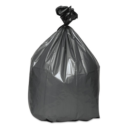 Platinum Plus Can Liners  45 gal  1 55 mil  39  x 46   Gray  50 Carton (WEB PLA4870)