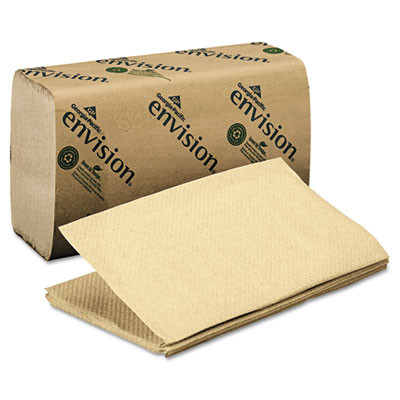Georgia Pacific Professional Pacific Blue Basic S-Fold Paper Towels  10 1 4x9 1 4  Brown  250 Pack  16 PK CT (GPC 235-04)