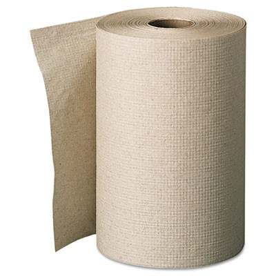 Georgia Pacific Professional Pacific Blue Basic Nonperforated Paper Towels  7 7 8 x 350ft  Brown  12 Rolls CT (GPC 264-01)