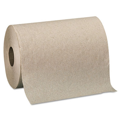 Georgia Pacific Professional Pacific Blue Basic Nonperforated Paper Towels  7 7 8 x 350ft  Brown  12 Rolls CT (GPC 264-01)