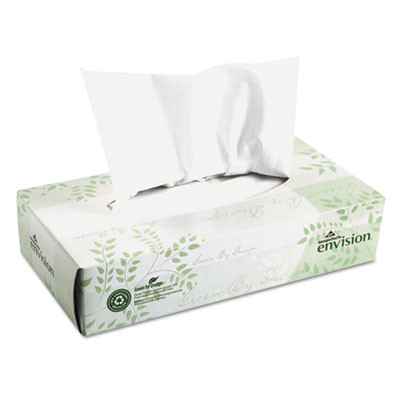 Georgia Pacific Professional Facial Tissue  2-Ply  White  100 Sheets Box  30 Boxes Carton (GPC 474-10)