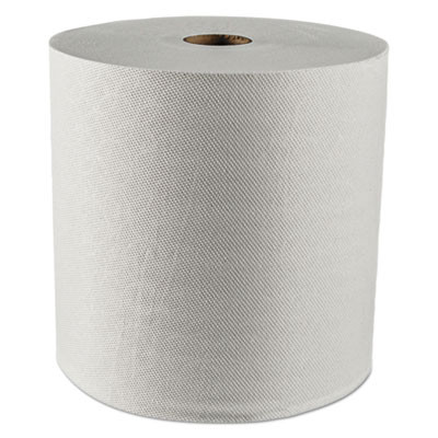 Scott Essential Plus Hard Roll Towels  1 5  Core  8  x 425 ft  White  12 Rolls Carton (KCC 01080)