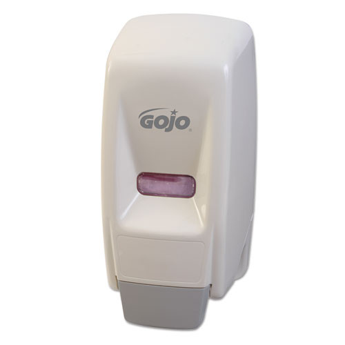 GOJO Bag-In-Box Liquid Soap Dispenser  800 mL  5 75  x 5 5  x 5 13   White (GOJ 9034)