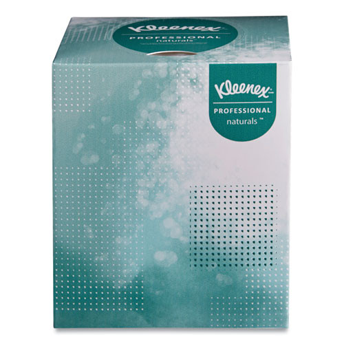 Kleenex Naturals Facial Tissue  2-Ply  White  95 Sheets Box (KCC 21272)