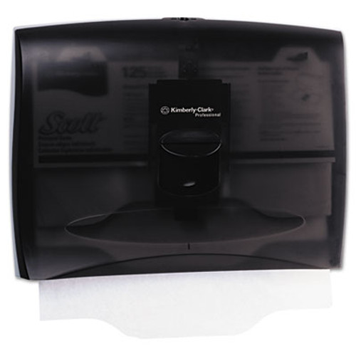 Scott Personal Seat Toilet Seat Cover Dispenser  17 5 x 2 25 x 13 25  Smoke Gray (KCC 09506)