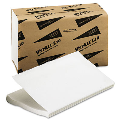 WypAll L10 SANI-PREP Dairy Towels  Banded  1-Ply  10 1 2 x 9 3 10  200 Pk  12 Pk Carton (KCC 01770)