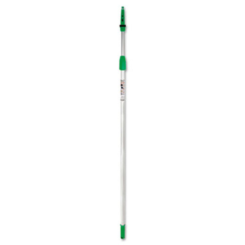 Unger Opti-Loc Aluminum Extension Pole  13ft  Two Sections  Green Silver (UNG EZ400)