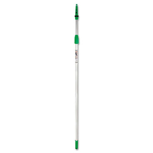 Unger Opti-Loc Aluminum Extension Pole  13ft  Two Sections  Green Silver (UNG EZ400)
