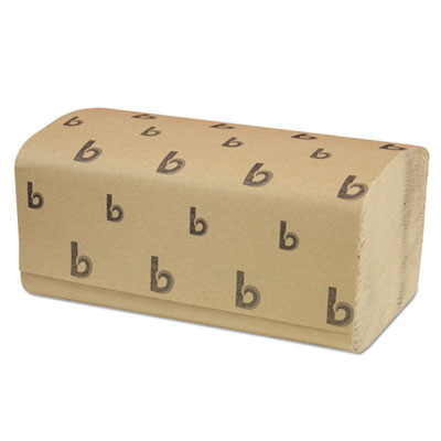 Boardwalk Singlefold Paper Towels  Natural  9 x 9 9 20  250 Pack  16 Packs Carton (BWK 6210)