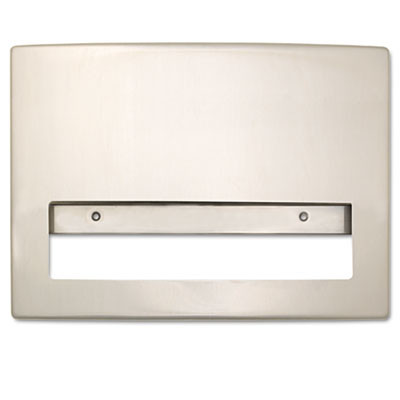 Bobrick Toilet Seat Cover Dispenser  15 3 4 x 2 1 4 x 11 1 4  Stainless Steel (BOB 4221)