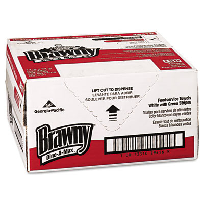 Georgia Pacific Professional Dixie H700 Disposable Foodservice Towel  13 x 24  150 Carton (GPC 294-16)